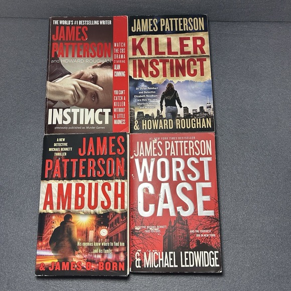 Lot Of 4 James Patterson (Mixed‎ Ser) Paperbacks - Picture 6 of 8